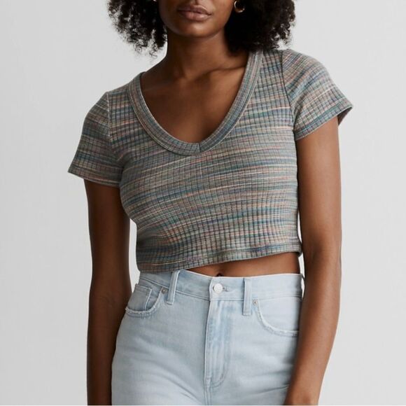 Madewell Cropped Tee - Picture 1 of 9